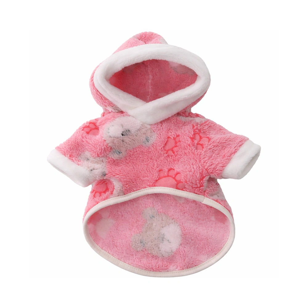 Casaco Estampado para Animais de Estimação - Rosa