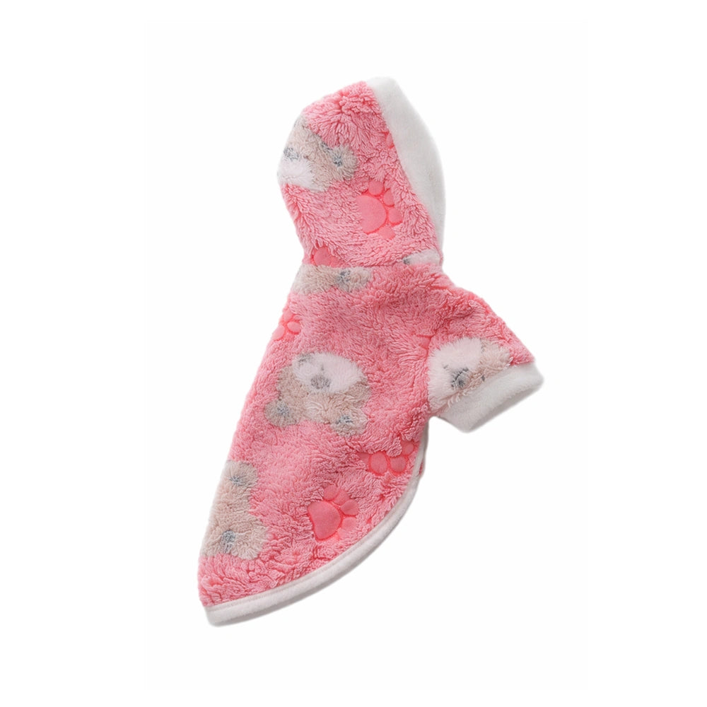 Casaco Estampado para Animais de Estimação - Rosa
