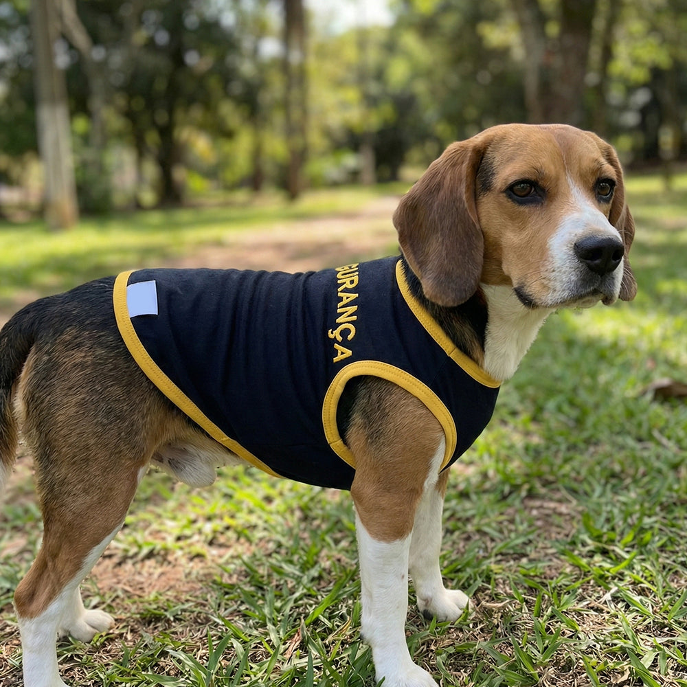 Roupinha para Cães Regata Segurança Pet